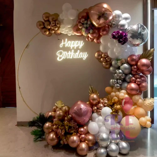 Premium Balloon Ring Decoration for Birthday Party – Party Decor